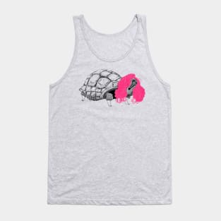 Tortoise and his Hair Tank Top